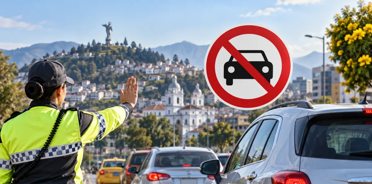 Pico y Placa en Quito este miércoles 9 de septiembre: ¿qué placas no circulan?