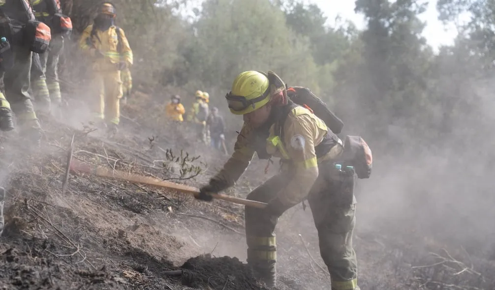 Incendio en el cerro Casitagua fue controlado: Bomberos inicia fase de liquidación en Quito