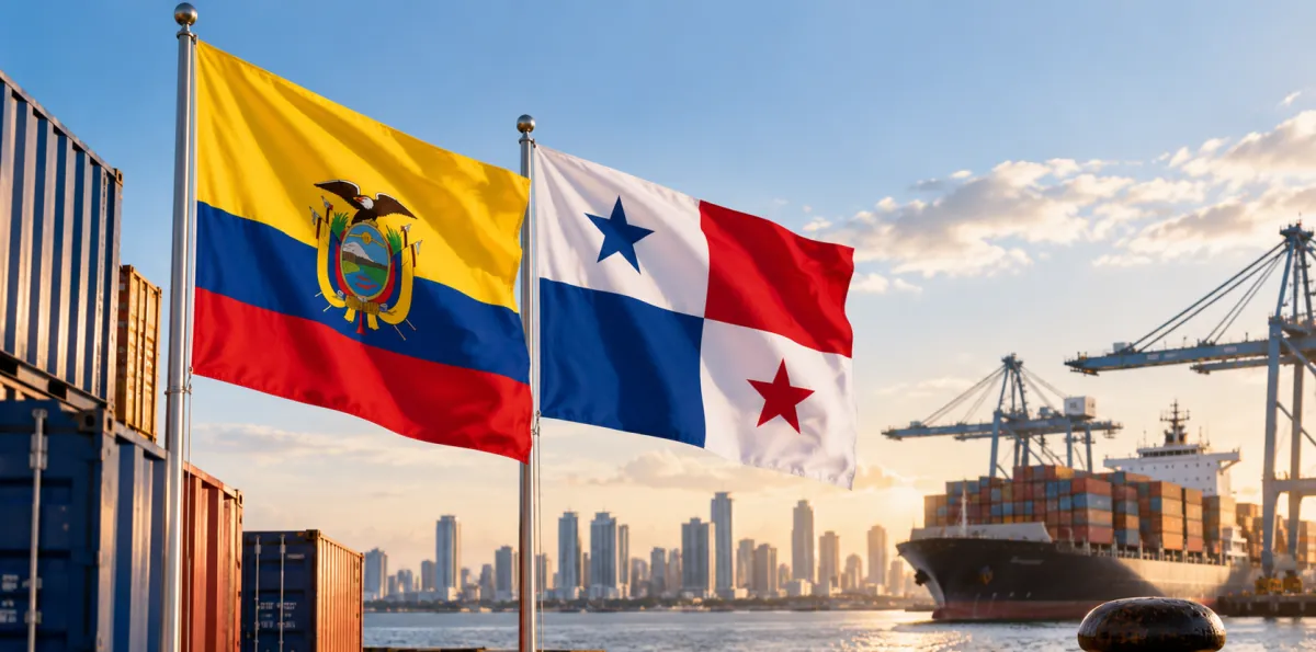 Ecuador y Panamá firman los términos para negociar un acuerdo comercial de alcance parcial