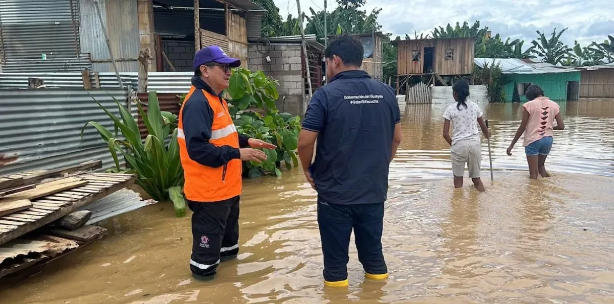 Lluvias en Balao: estos son los sectores afectados y el estado de las inundaciones