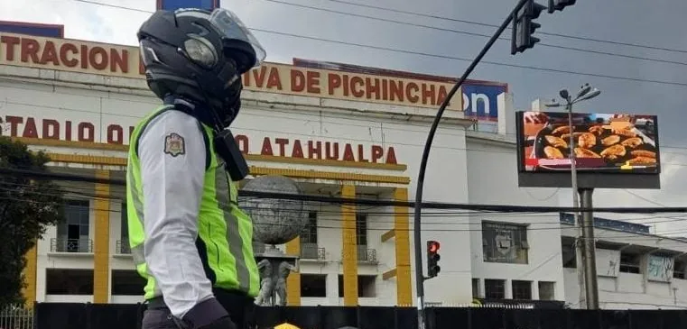Cierres viales por más de 12 horas rodearán el estadio Atahualpa este sábado 26 de septiembre