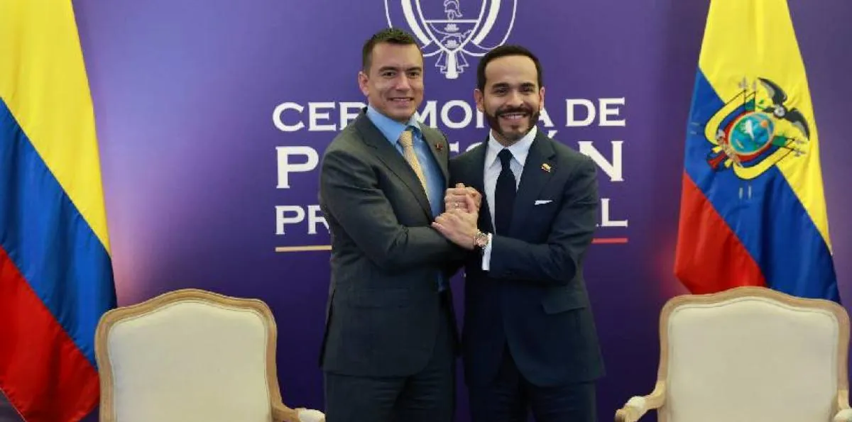 Noboa se reúne con De la Espriella antes de su investidura y consolida una alianza que nació en la campaña de Colombia