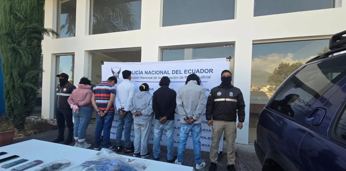 Diez capturados en Quito por presuntos robos y delitos vinculados a Los Lobos