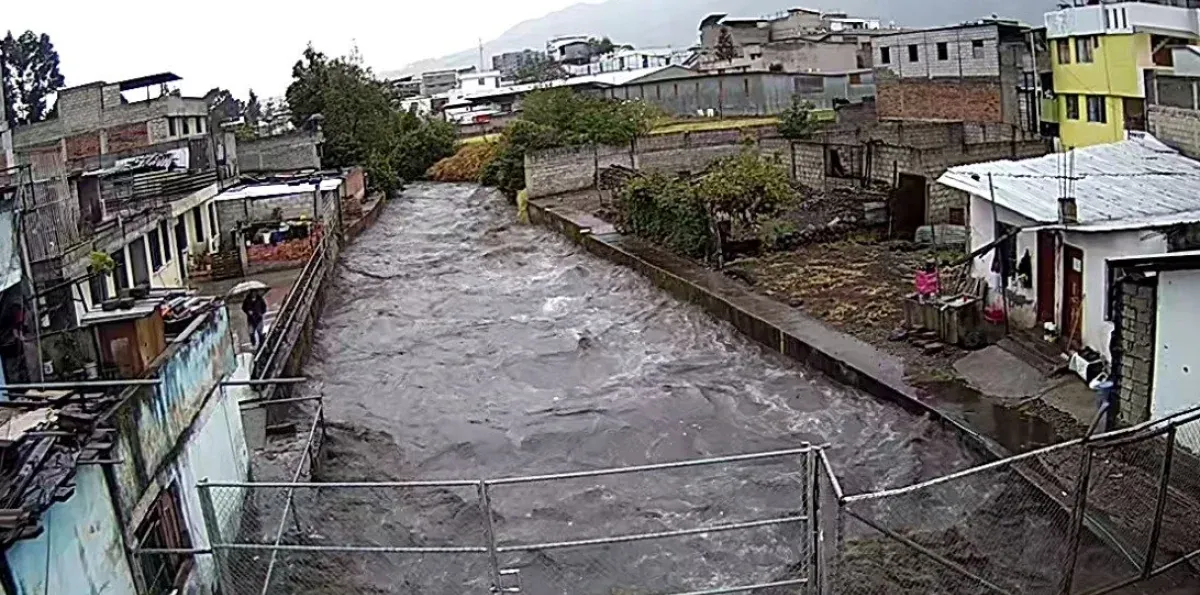 Quito enfrenta nuevas emergencias por las lluvias: quebradas desbordadas y árboles caídos