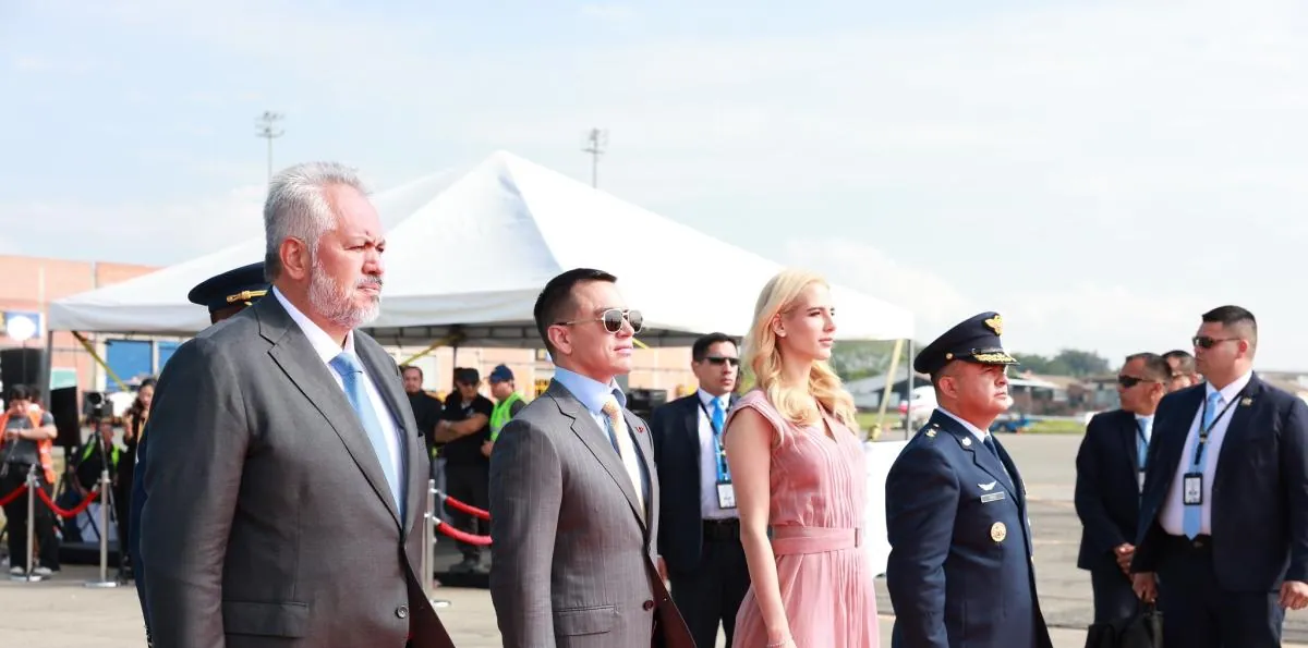 Daniel Noboa llega a Cali para asistir a la posesión de Abelardo de la Espriella, nuevo presidente de Colombia