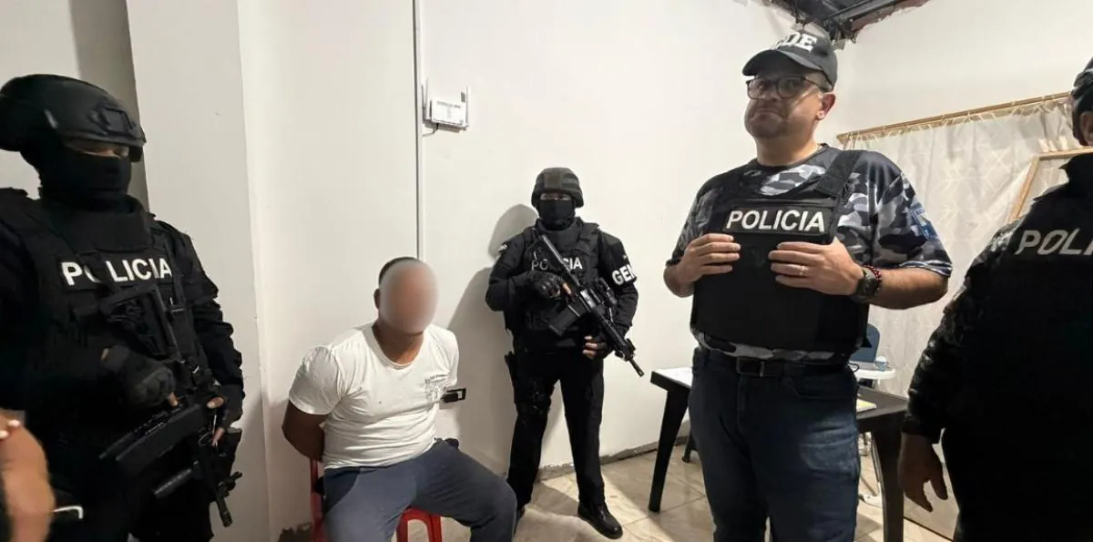 Cae una banda de narcotráfico en Ecuador, de la que era parte un sargento de policía, alias 'Mi Sub'