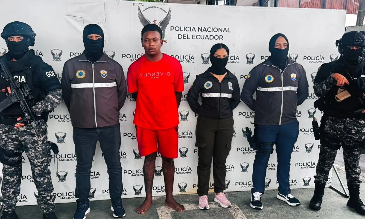 Alias ‘Chugo Rugal’, cabecilla de Los Tiguerones, fue capturado en Esmeraldas