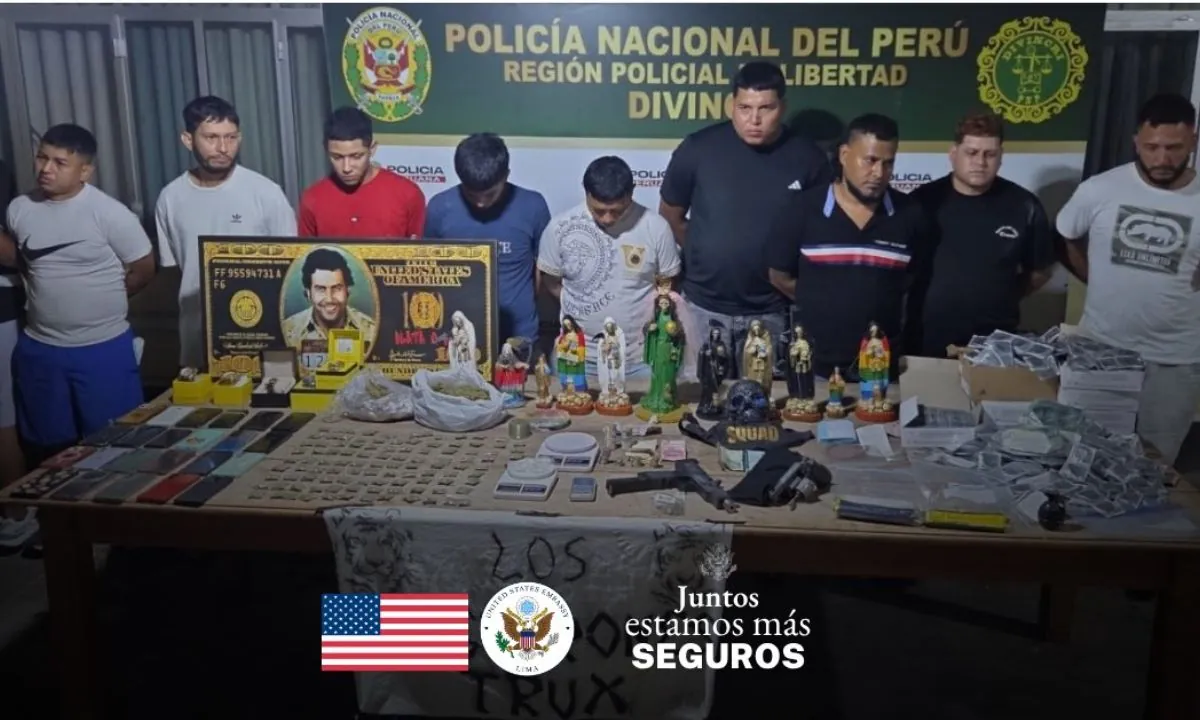 Nueve ecuatorianos fueron detenidos en Perú durante operativo con apoyo del FBI