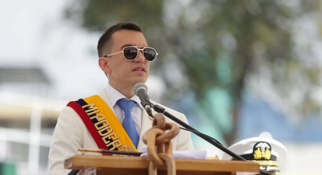 Presidente Daniel Noboa descarta enviar preguntas de consulta popular para elecciones de noviembre