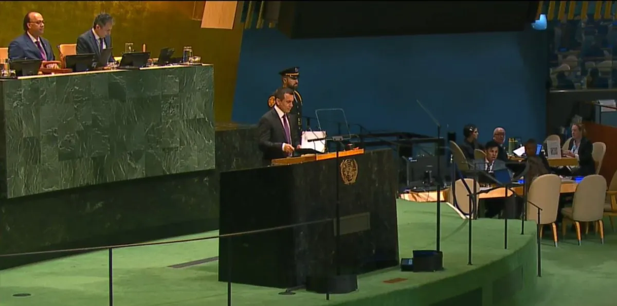 Daniel Noboa llama la atención a la ONU: "Hay que responder al mundo de hoy, no al de 1945"