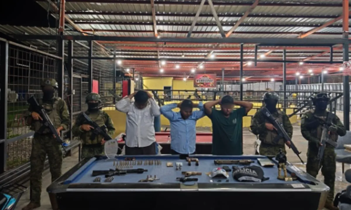 Hallan armas en hacienda de Milagro que estaría vinculada a un policía en servicio activo