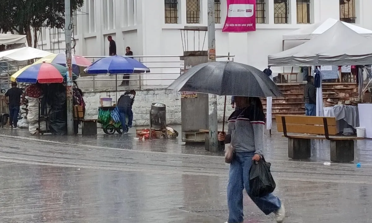 Inamhi alerta por lluvias y tormentas en Ecuador este 15 de octubre