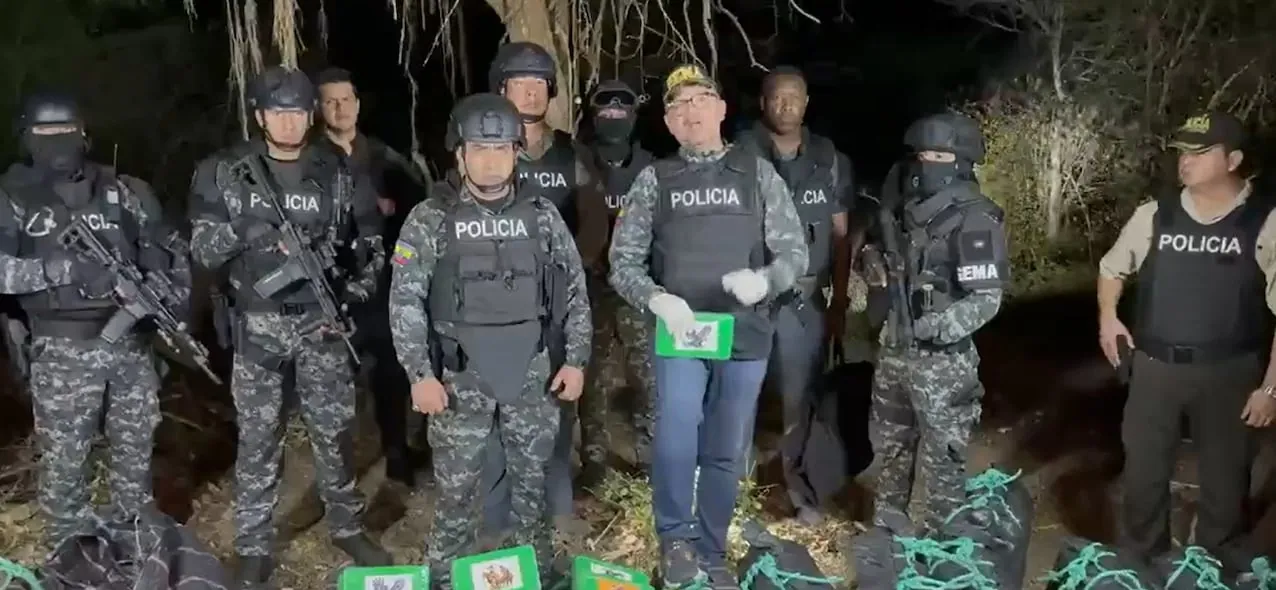 Ministro John Reimberg envía mensaje a Los Choneros: ‘No solo agarramos a sus cabecillas, ahora encontramos sus caletas’