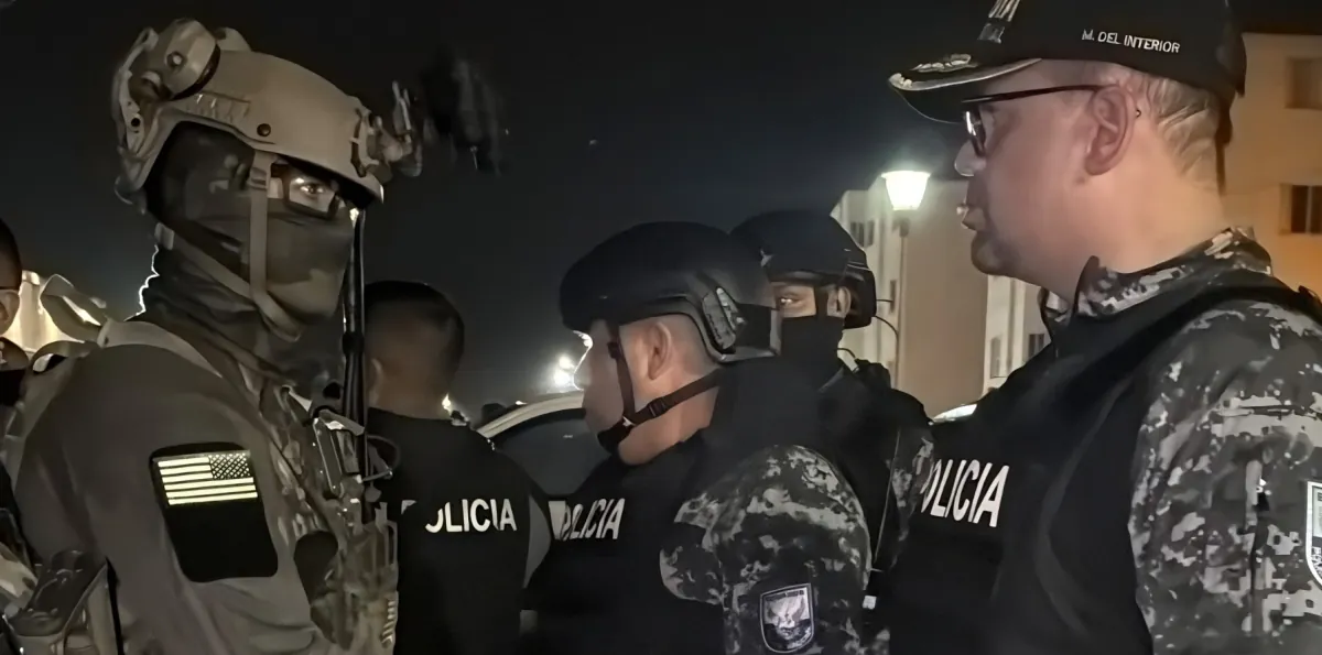 Tropas de Estados Unidos participaron en operativo contra red vinculada al CJNG en Ecuador