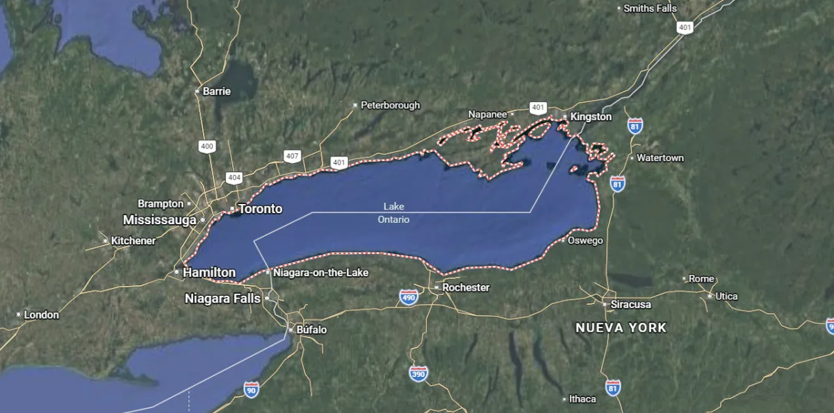 ¿Por qué Google Maps cambia nombre de Lago Ontario a "Lago América" en Estados Unidos?
