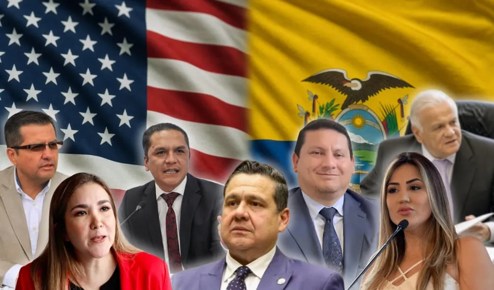 EE. UU. declara ‘inelegibles para ingresar al país’ a siete exfuncionarios ecuatorianos por presuntos actos de corrupción vinculados a bandas narcoterroristas