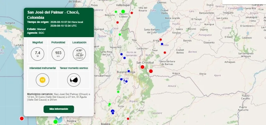Estos son los daños en Pereira por terremoto