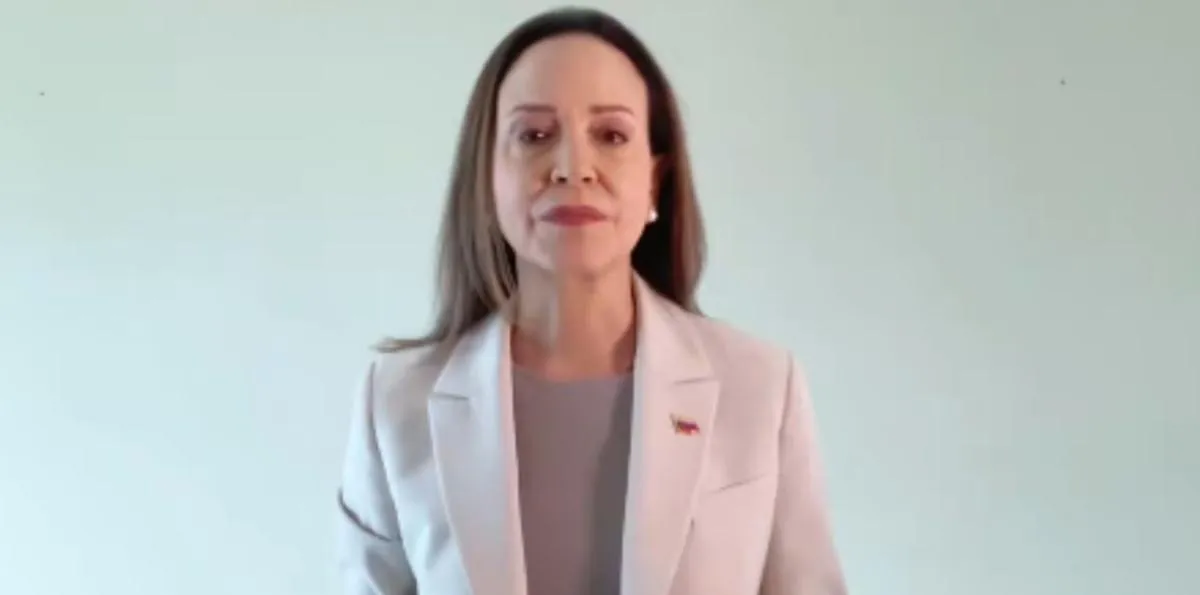 María Corina Machado expresa dudas sobre acuerdo petrolero y dice que en Venezuela se "necesita mucho más que dinero"