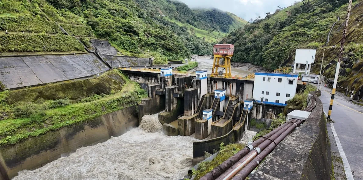 Central hidroeléctrica Delsitanisagua entró en mantenimiento