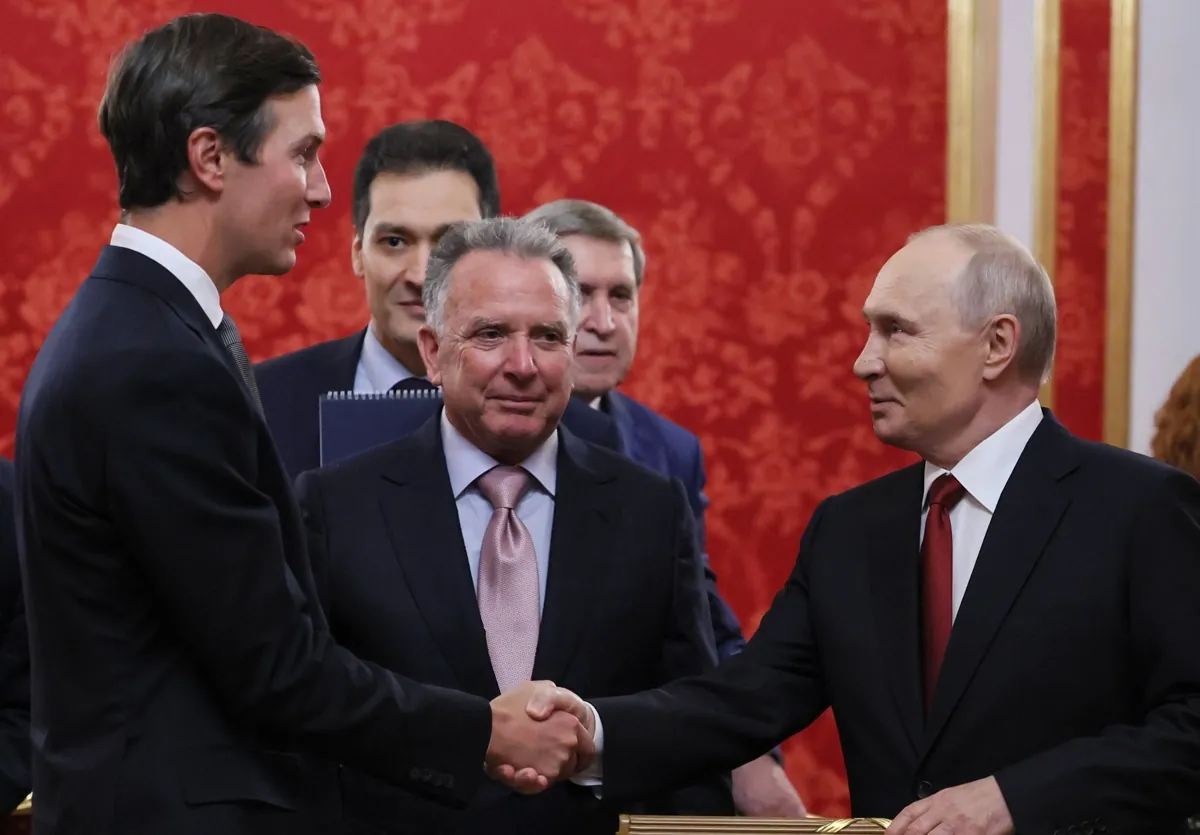 Concluyen las negociaciones sobre Ucrania entre Putin y los emisarios de la Casa Blanca