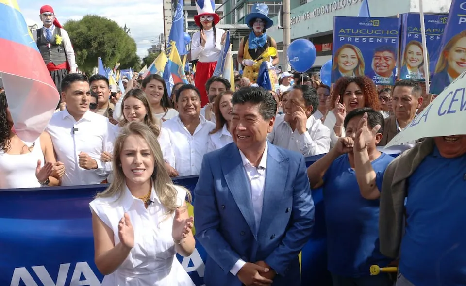 Jorge Yunda y Carla Cevallos aceptaron sus precandidaturas por Avanza para las elecciones seccionales