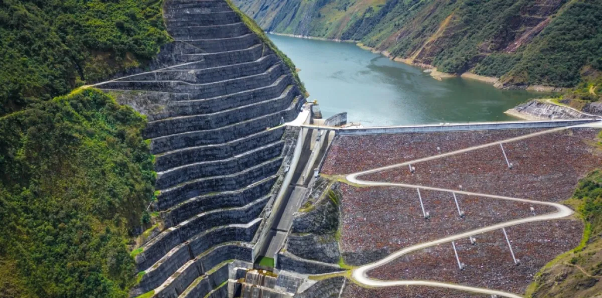 Así va el embalse de Mazar: Está 10 metros por debajo de su nivel máximo al iniciar el estiaje del sector eléctrico