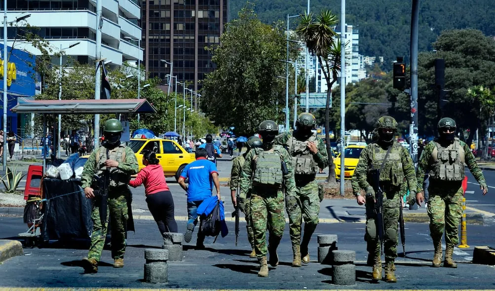 Pichincha entra en el estado de excepción por 60 días con operaciones especiales y derechos suspendidos