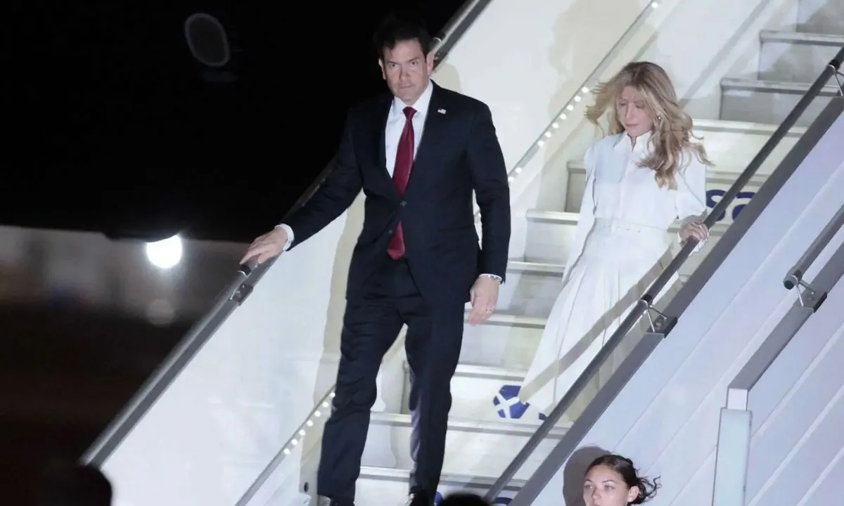 Marco Rubio culmina su gira por Suramérica con una reunión con Keiko Fujimori en Perú