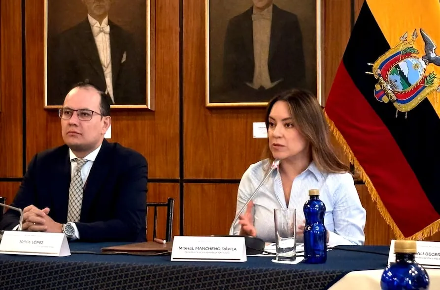 ‘No podemos quedarnos estáticos’: Mishel Mancheno no descarta modificar proyectos de ley tras eliminación de la unidad anticorrupción