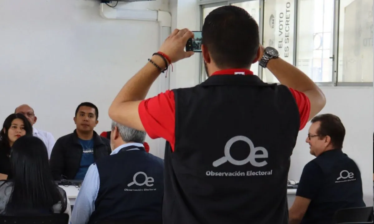 CNE acredita a 354 observadores electorales para las elecciones seccionales y del Cpccs