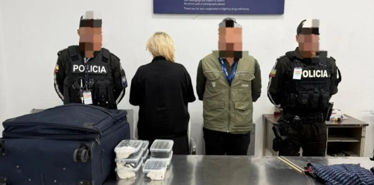 Prisión preventiva para extranjera detenida en Quito con 32 iguanas marinas de Galápagos