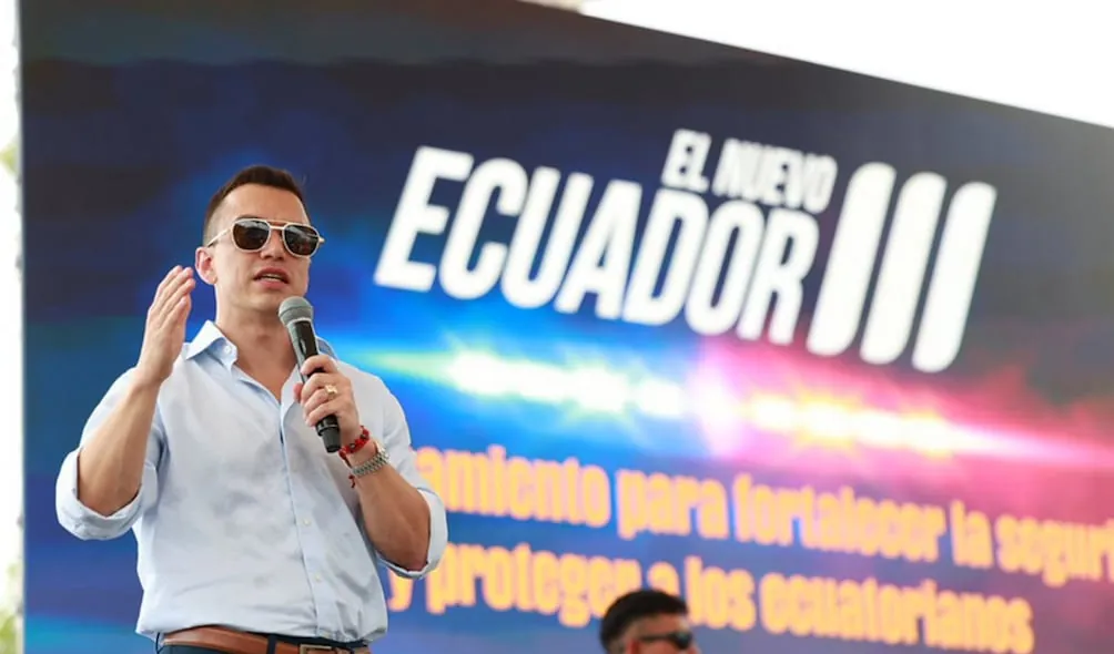 Daniel Noboa registra 43,88 % de aprobación y la seguridad aparece como su principal acierto, según sondeo