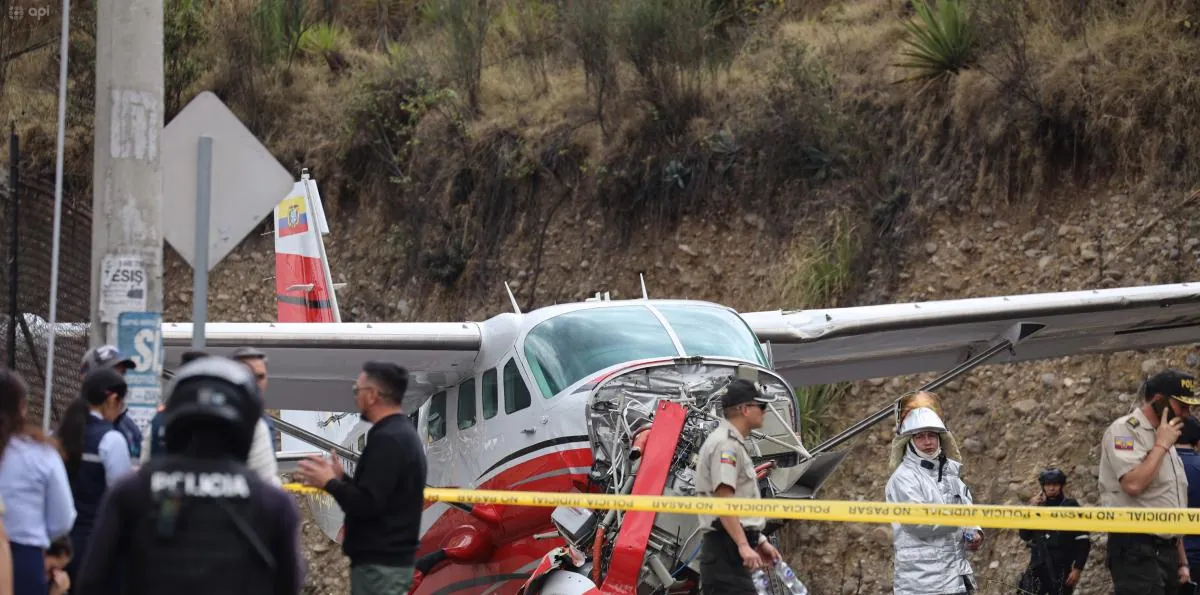 Tras accidente de avioneta en Cuenca, cierres viales en Milchichig se mantendrán hasta el domingo 11 de octubre