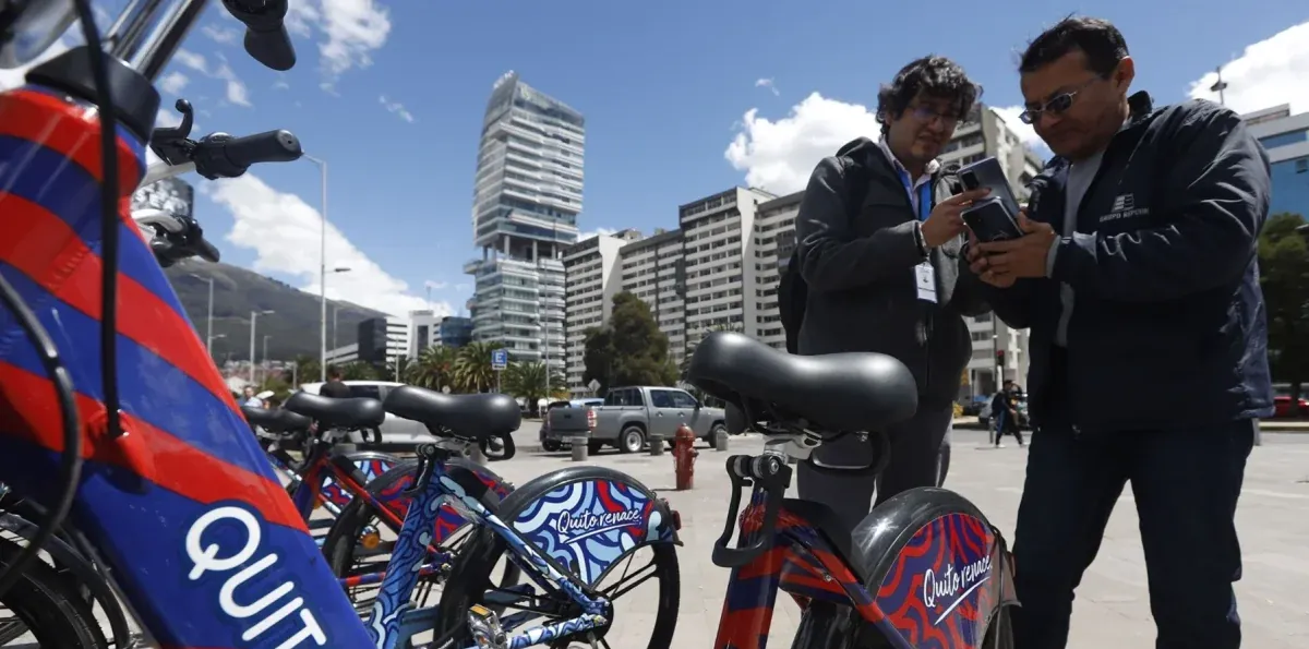 QuitoBici inicia fase de pruebas: estaciones, bicicletas y sectores que cubrirá el servicio