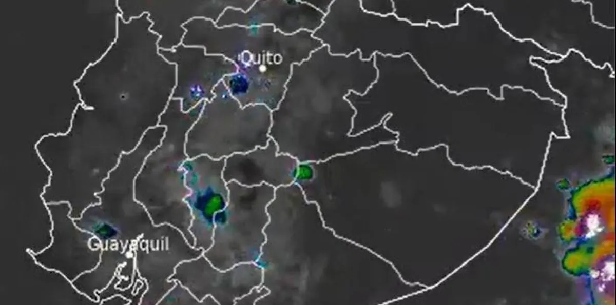 Lluvias en Ecuador: ocho provincias registran tormentas durante este fin de semana
