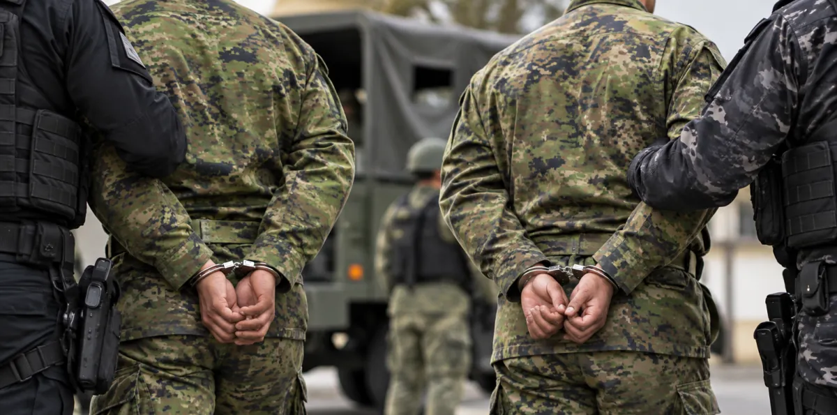 Dos militares activos fueron aprehendidos por presunta extorsión en Ecuador