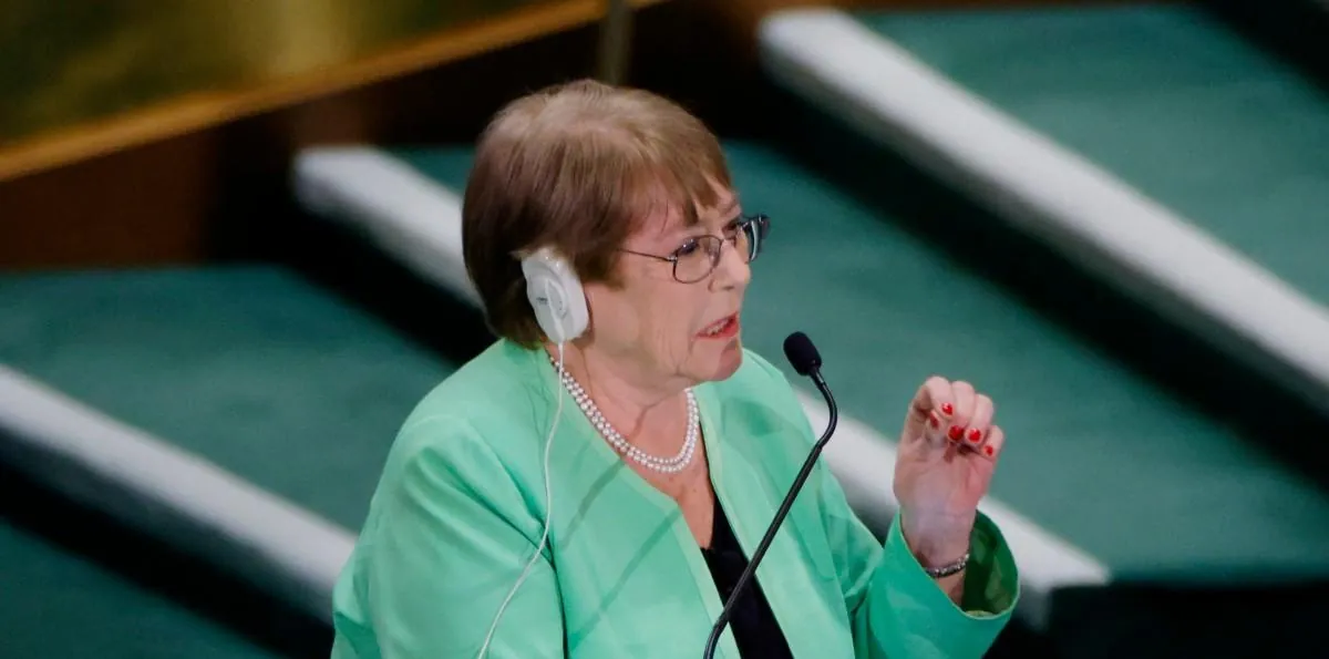 Michelle Bachelet, expresidenta de Chile, renuncia a su candidatura para dirigir la ONU