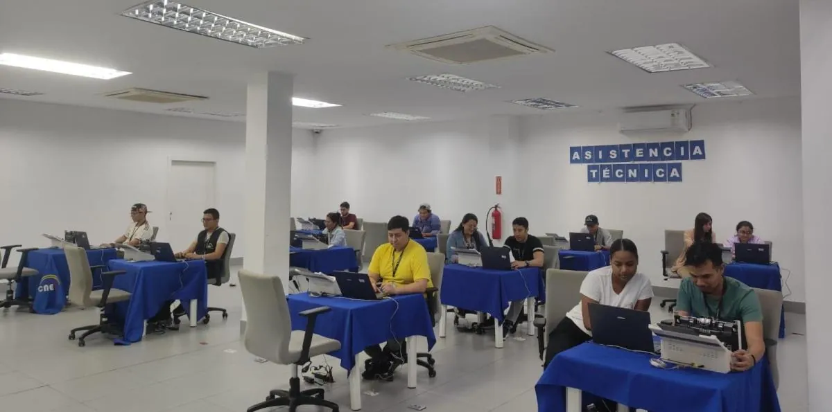 CNE despliega mesas técnicas y hasta computadoras para facilitar inscripción de candidatos de elecciones seccionales