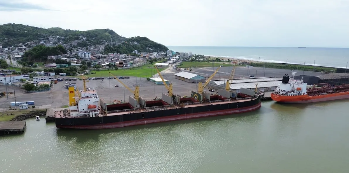 El Gobierno alista la modernización del puerto de Esmeraldas mediante una inversión privada de $ 191 millones