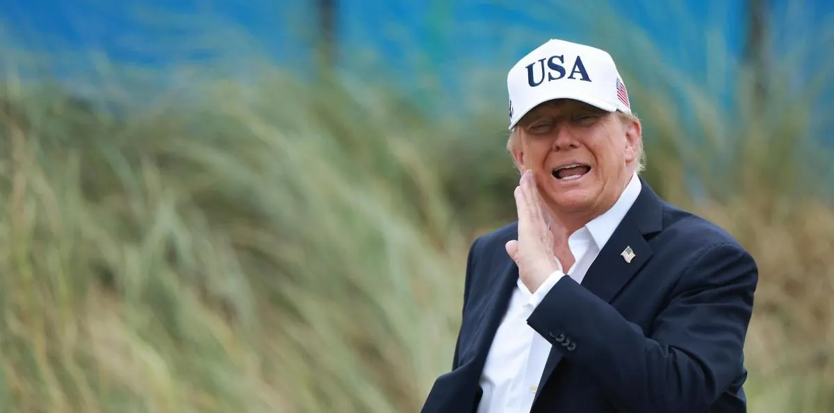 "Fuerzas negativas" quieren frenar la IA, dice Donald Trump, a pesar de advertencias de las grandes tecnológicas