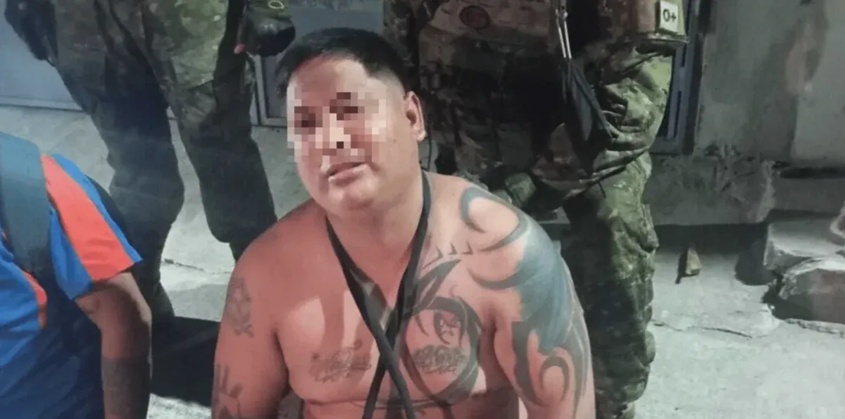 Alias Pan de Piña es recapturado en Daule tras once días de libertad durante operativo militar