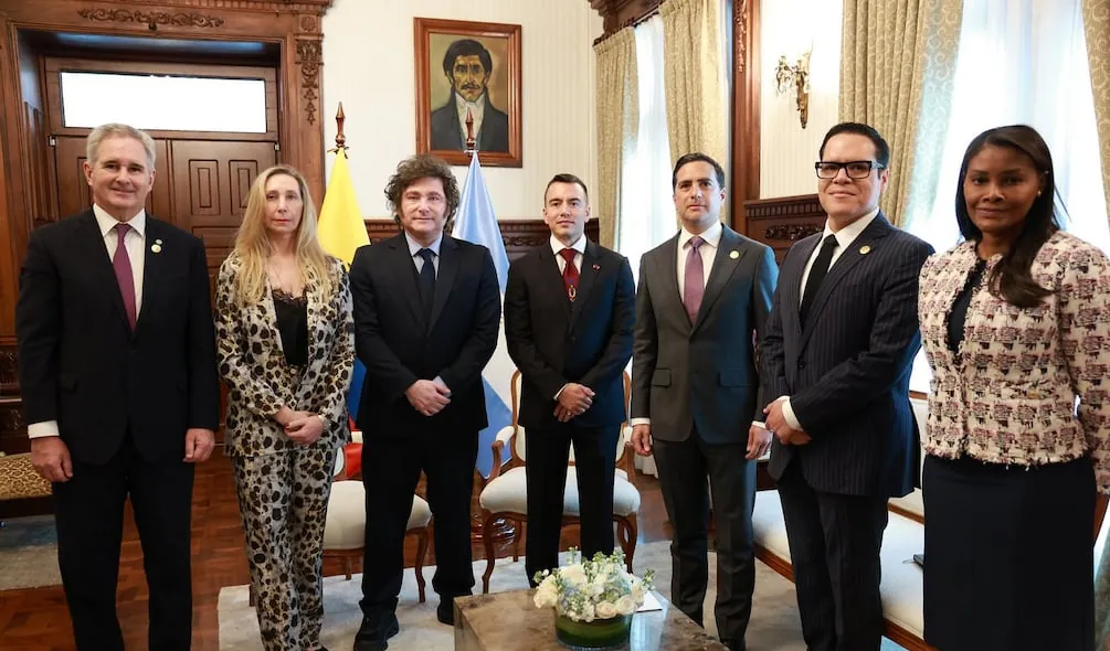 Estos son los seis acuerdos suscritos entre Daniel Noboa y Javier Milei este 6 de agosto en Quito