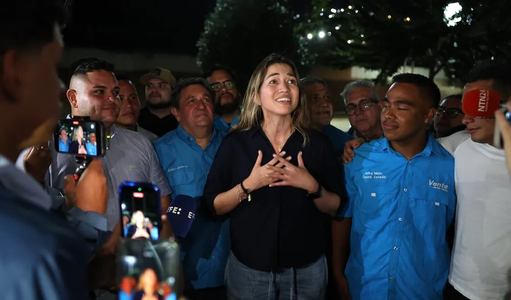 Claudia Macero, jefa de prensa de María Corina Machado, regresa a Venezuela tras más de un año fuera del país
