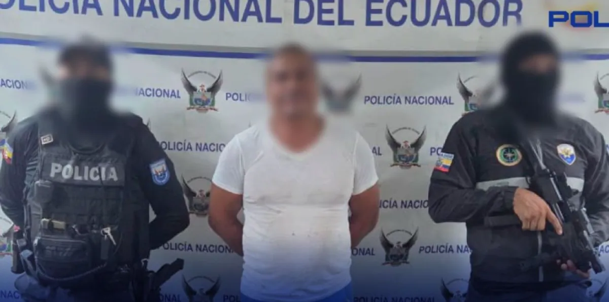 Alias ‘El Patrón’, presunto vinculado a Los Lobos fue detenido en Quevedo, informó la Policía