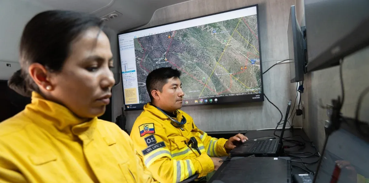 Emergencia en el Casitagua: bomberos monitorean la zona y empiezan las tareas de liquidación