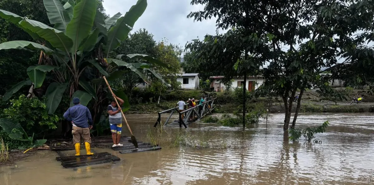 Quinindé sufre inundaciones en más de 10 sectores y Esmeraldas es la provincia con más desbordamiento de ríos