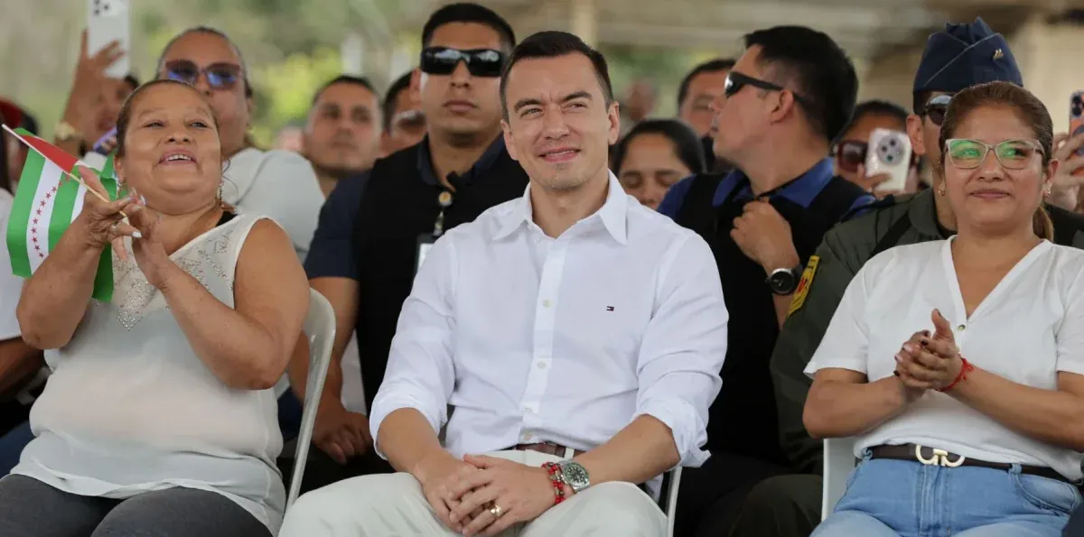 Daniel Noboa descarta consulta sobre el Cpccs y apunta a nuevas reformas constitucionales