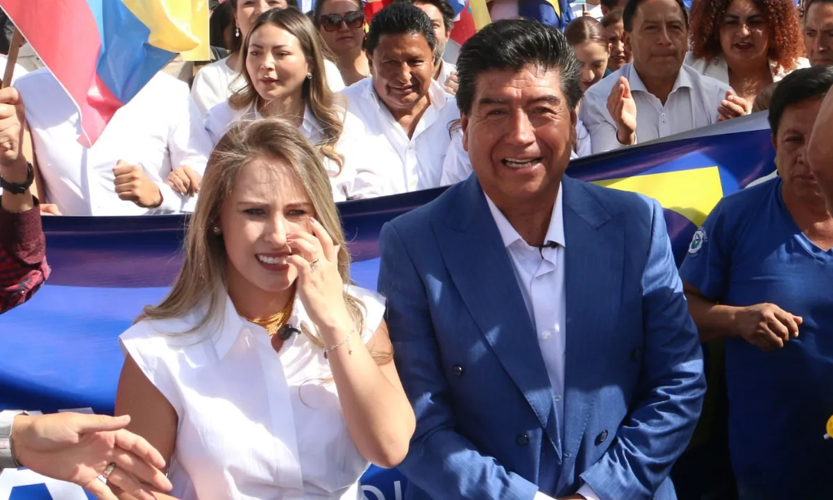 Jorge Yunda y Carla Cevallos fueron denunciados ante el Tribunal Contencioso Electoral