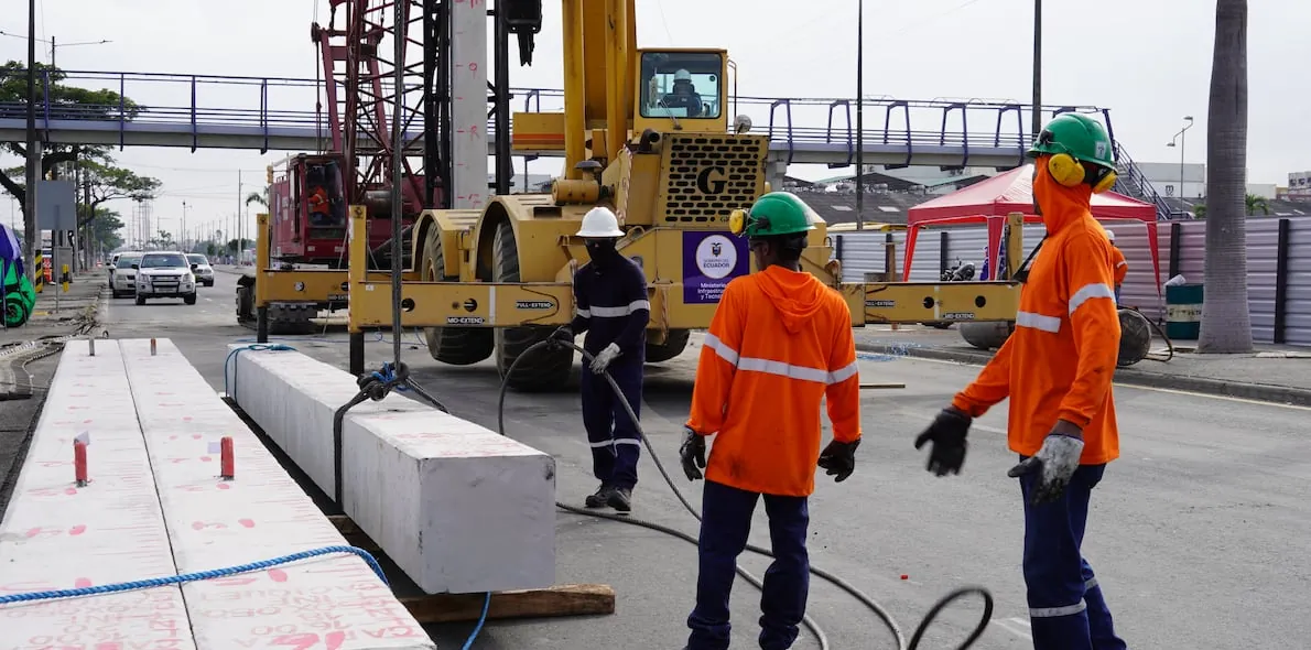 Quinto puente: comienza el pilotaje en el tramo 1A y se activan nuevos frentes de trabajo