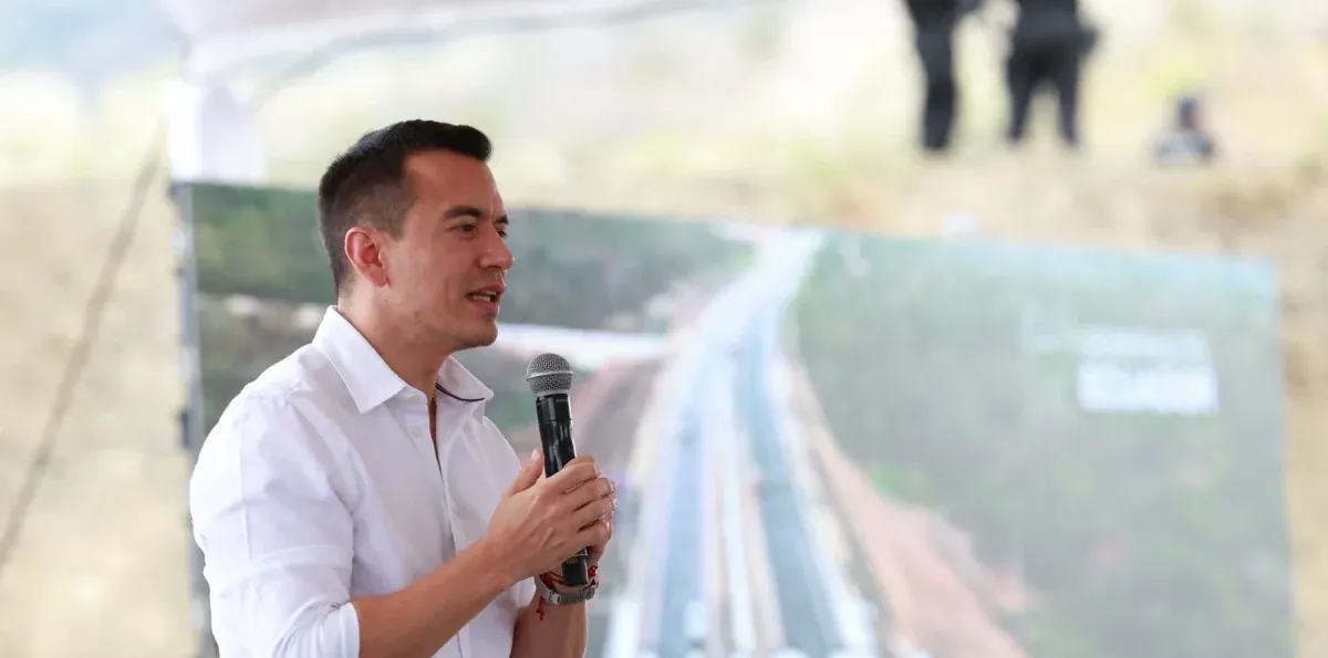 Daniel Noboa emite decreto que reorganiza la estructura interna de la Presidencia